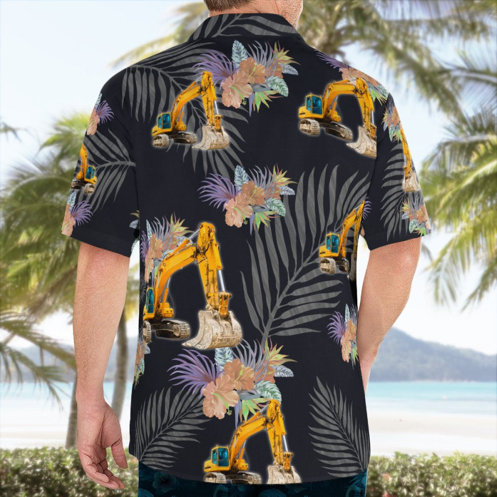Awesome Heavy Equipment Operator-AOP Hawaii Shirt - grunx260804-0167