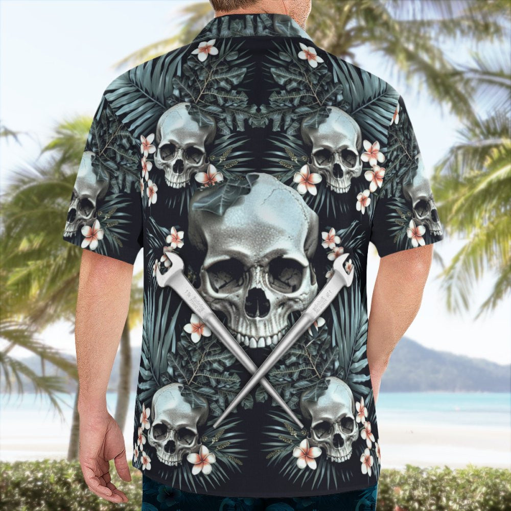 Awesome Ironworker-AOP Hawaii Shirt - grunx260804-0259