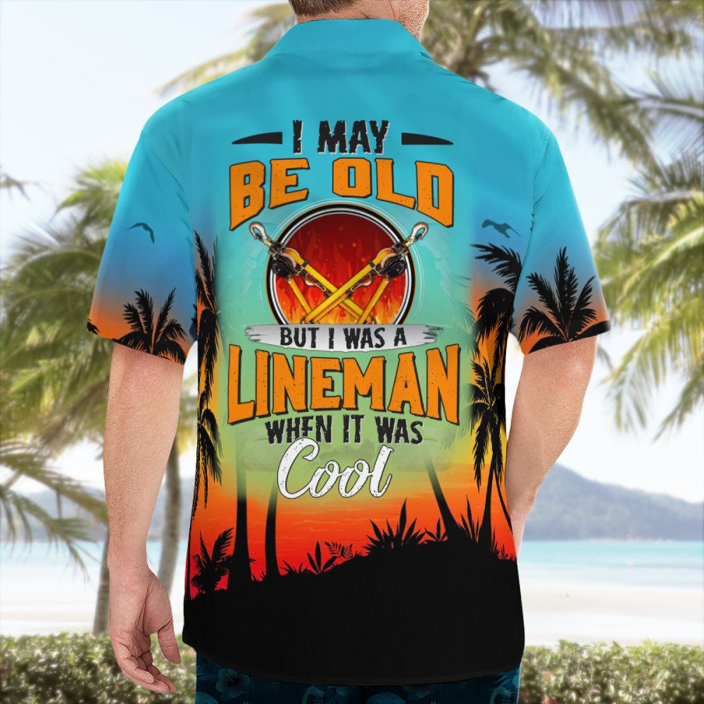 Awesome Lineman-AOP Hawaii Shirt - grunx260804-0318