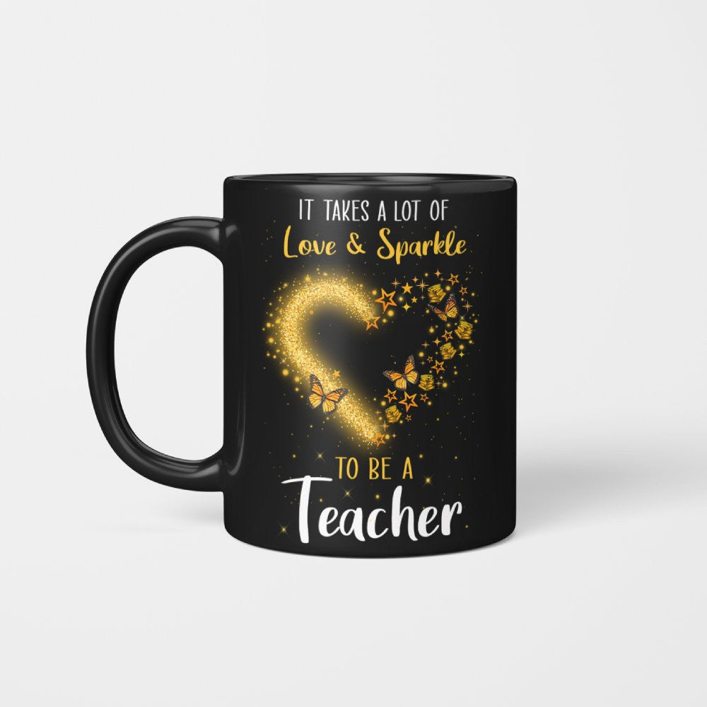 Love And Sparkle - Glitter Heart Teacher Quote T-Shirt, Hoodie & More - grunx260804-0170