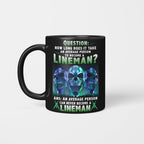 An Average Person Can't Be A Lineman - Skull Design T-Shirt, Hoodie & More - grunx260804-0157