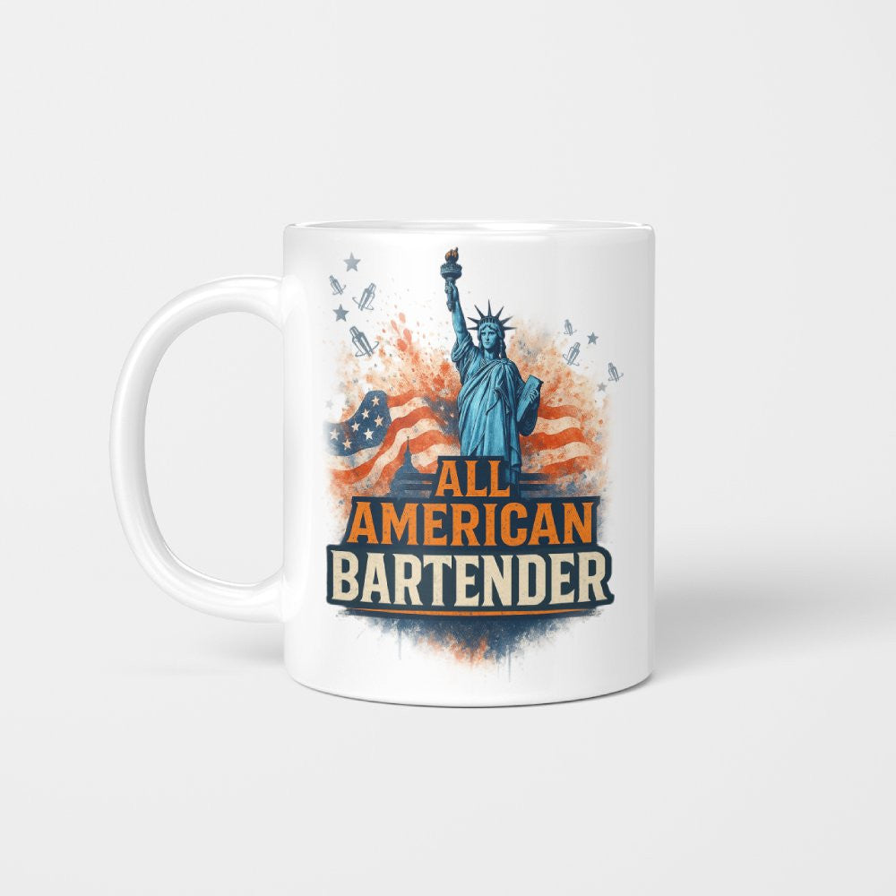 All American Bartender - USA Pride T-Shirt, Hoodie & More - grunx260804-0086