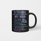 5 Things You Should Know About My Trucker - Funny Quote T-Shirt, Hoodie & More - grunx260804-0036