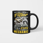 Any Man Can Be A Father - Mechanic Daddy Pride T-Shirt, Hoodie & More - grunx260804-0190