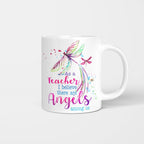 Angels Among Us - Watercolor Dragonfly Teacher T-Shirt, Hoodie & More - grunx260804-0156