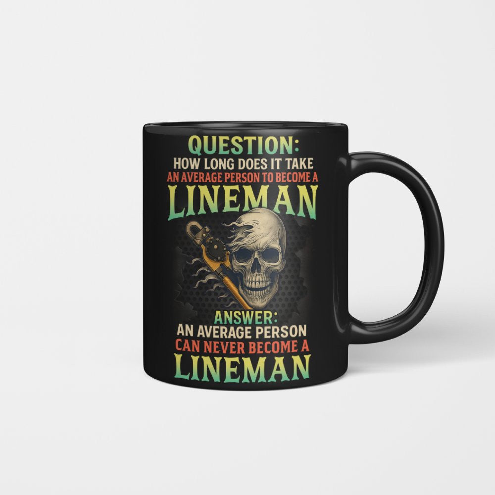Average Person Can't Be Lineman Apparel - Skull Pliers T-Shirt Hoodie & More - grunx260804-0230
