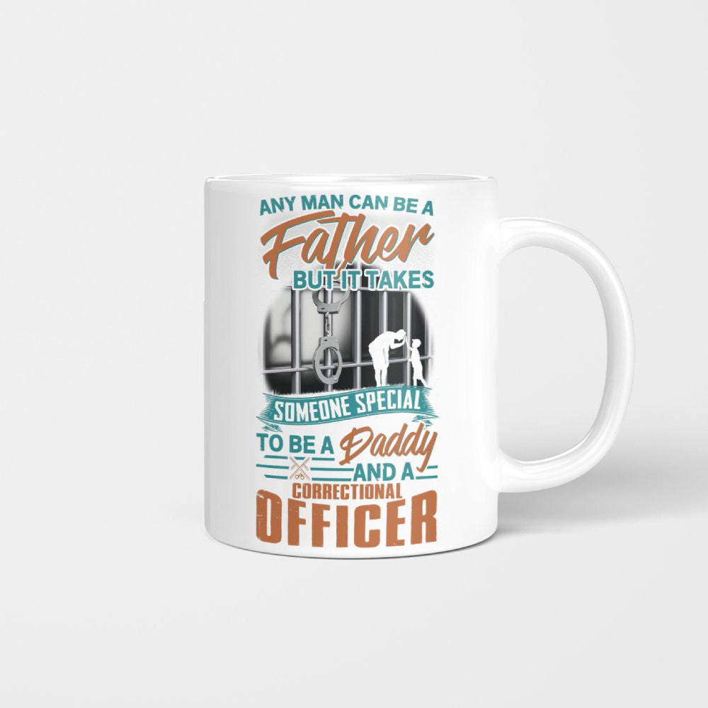 Any Man Can Be A Father - Correctional Officer Daddy T-Shirt, Hoodie & More - grunx260804-0067