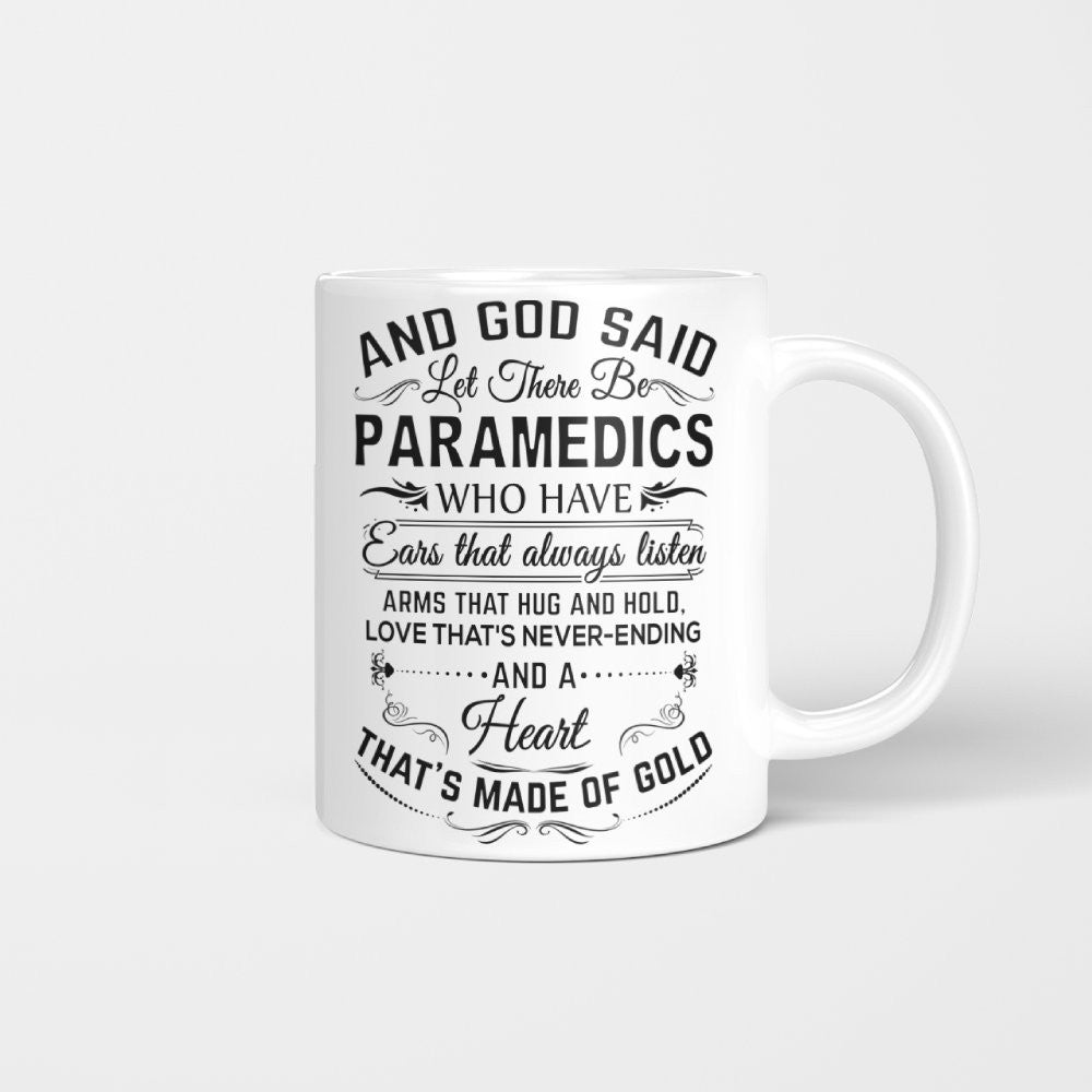 And God Said Let There Be Paramedics - Apparel T-Shirt, Hoodie & More - grunx260804-0169