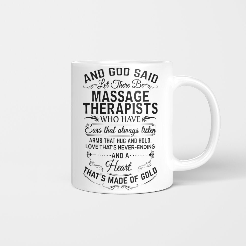 And God Said Let There Be Massage Therapists - Apparel T-Shirt, Hoodie & More - grunx260804-0168
