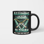 Assuming I'm Just An Old Man Welder Apparel - Torch Tool T-Shirt Hoodie & More - grunx260804-0224