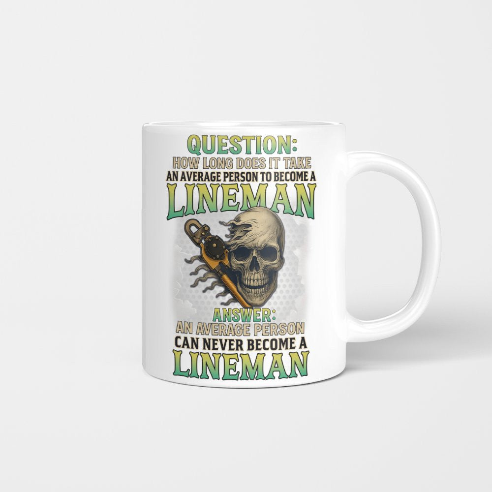Average Person Can't Be Lineman Apparel - Skull Pliers T-Shirt Hoodie & More - grunx260804-0231