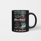 Assuming I'm Just A Woman - Machinist Queen Apparel T-Shirt, Hoodie & More - grunx260804-0213