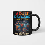 Adult Daycare Director Bartender Apparel - Funny T-Shirt, Hoodie & More - grunx260804-0076