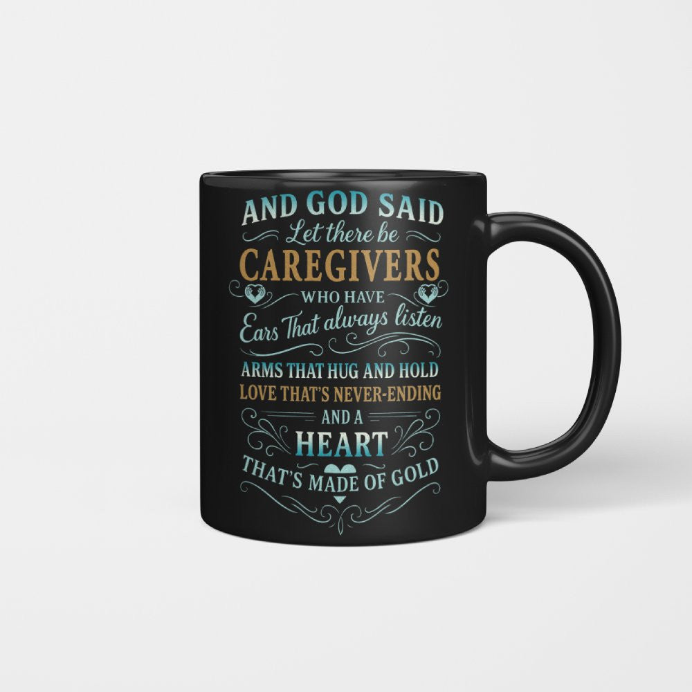 And God Said Caregivers Heart Made of Gold T-Shirt, Hoodie & More - grunx260804-0161