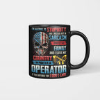 Allergic To Stupidity Operator Apparel - Patriotic Skull T-Shirt, Hoodie & More - grunx260804-0090