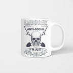 Anti-Social Laborer - Anti-Bullshit T-Shirt, Hoodie & More - grunx260804-0189