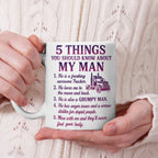 5 Things You Should Know - Trucker Wife Funny T-Shirt, Hoodie & More - grunx260804-0051