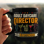 Adult Daycare Director Bartender Apparel - T-Shirt Hoodie & More - grunx260804-0077