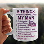 5 Things You Should Know - Trucker Wife Funny T-Shirt, Hoodie & More - grunx260804-0051