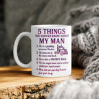 5 Things You Should Know - Trucker Wife Funny T-Shirt, Hoodie & More - grunx260804-0051