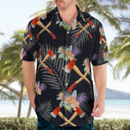 Awesome Firefighter-AOP Hawaii Shirt - grunx260804-0115