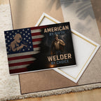 American By Birth Welder By Choice - Welder Canvas Poster - grunx260804-0141
