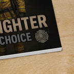 American By Birth Firefighter By Choice - Firefighter Canvas Poster - grunx260804-0127