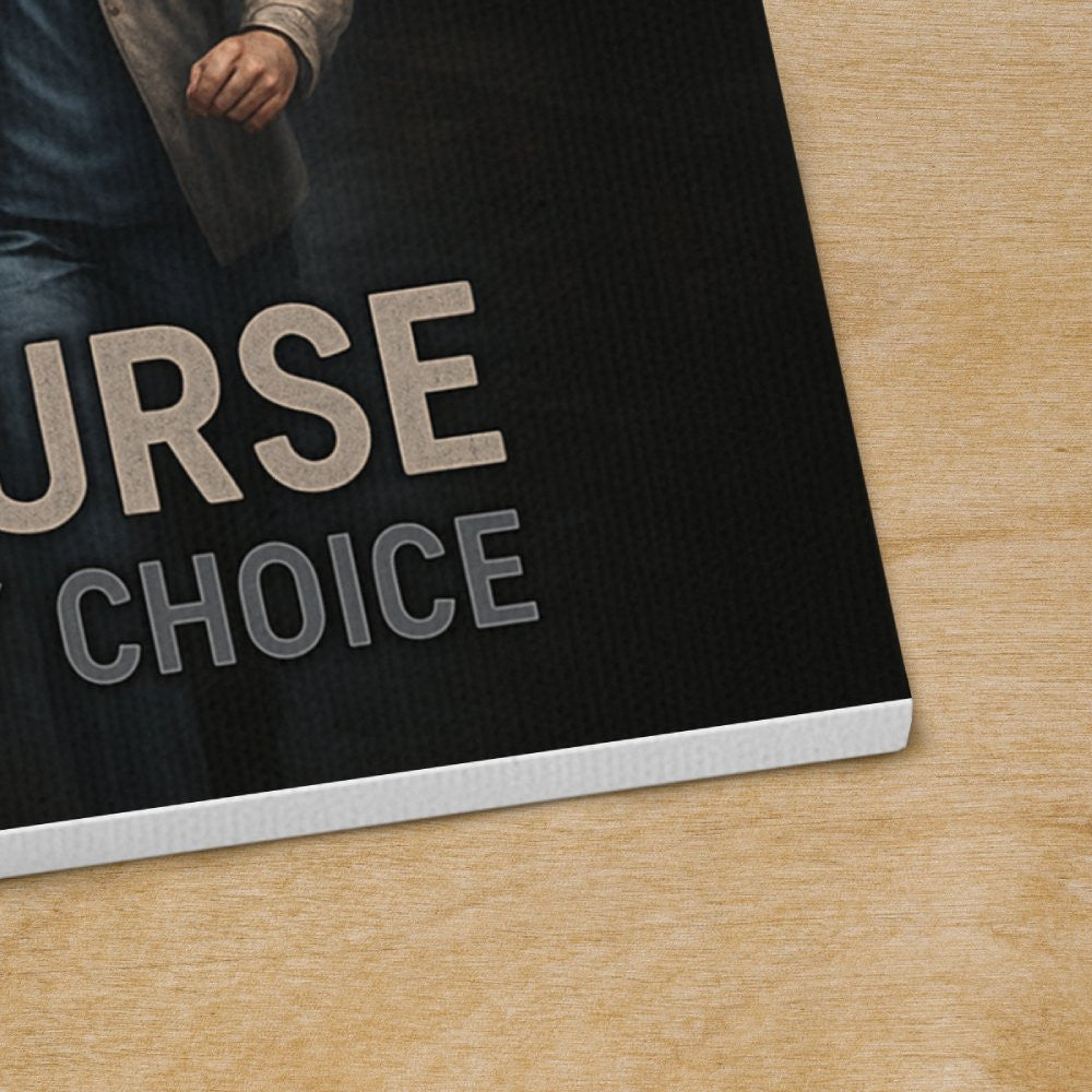 American By Birth Nurse By Choice - Nurse Canvas Poster - grunx260804-0137