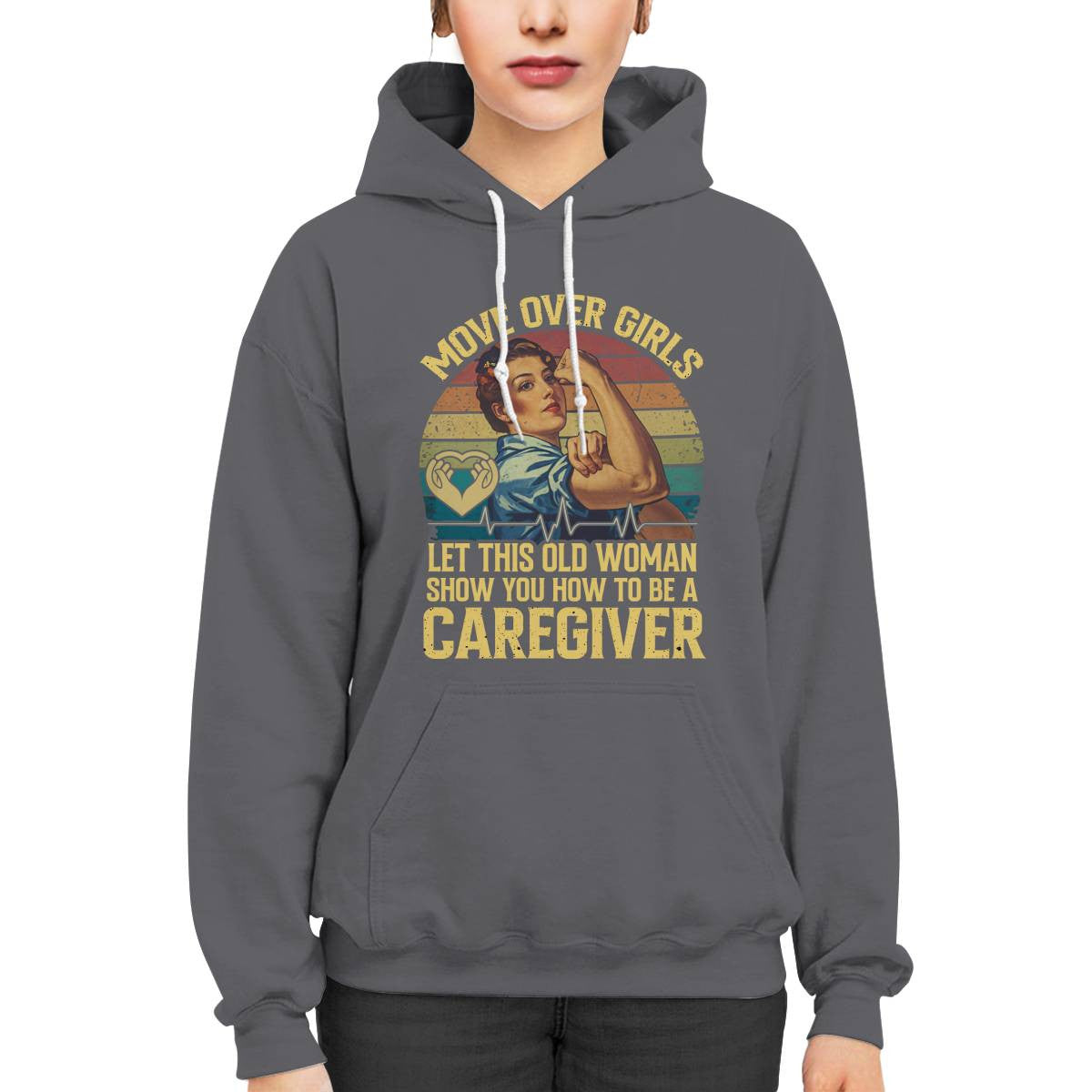Awesome Caregiver-T-shirt-#F310824OVGIR2FCAREZ4