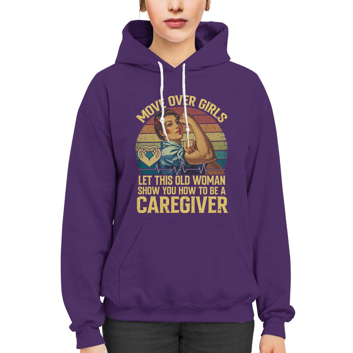 Awesome Caregiver-T-shirt-#F310824OVGIR2FCAREZ4