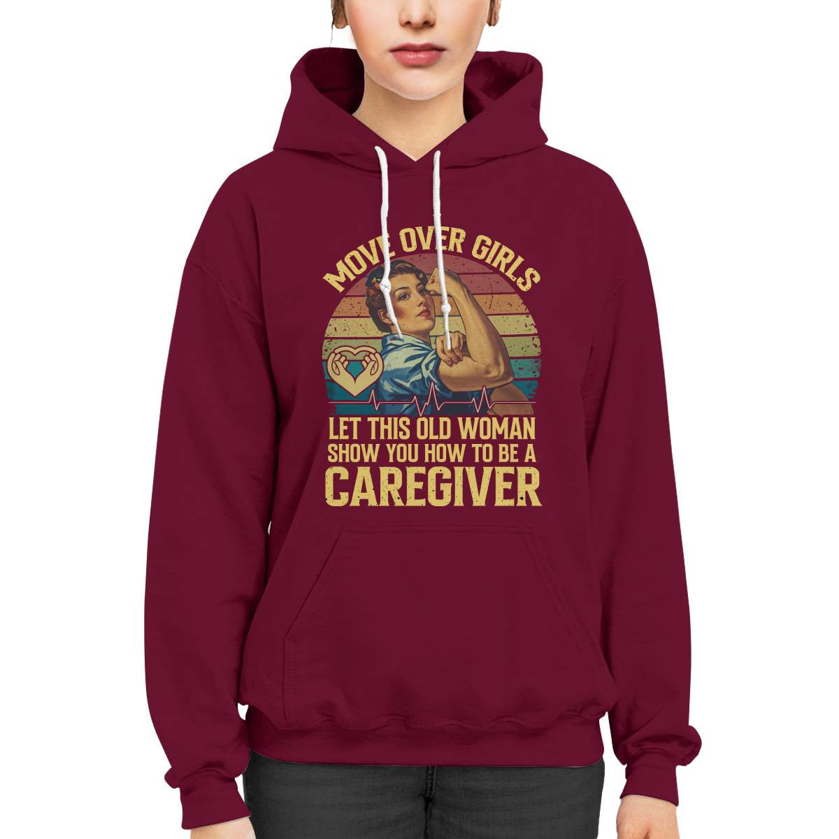 Awesome Caregiver-T-shirt-#F310824OVGIR2FCAREZ4
