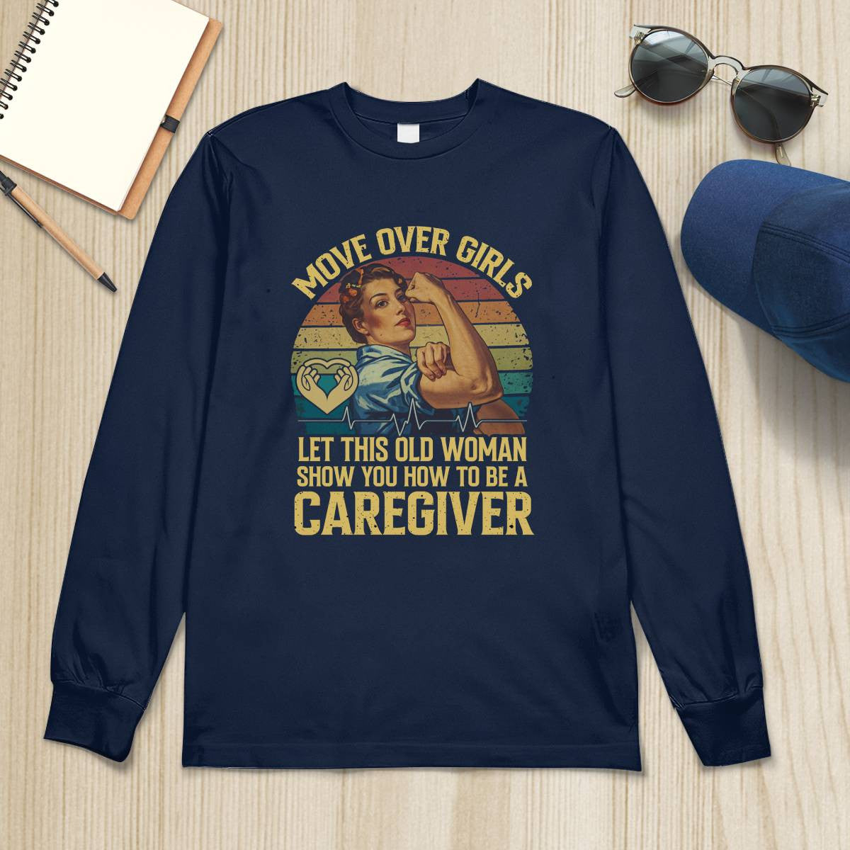 Awesome Caregiver-T-shirt-#F310824OVGIR2FCAREZ4