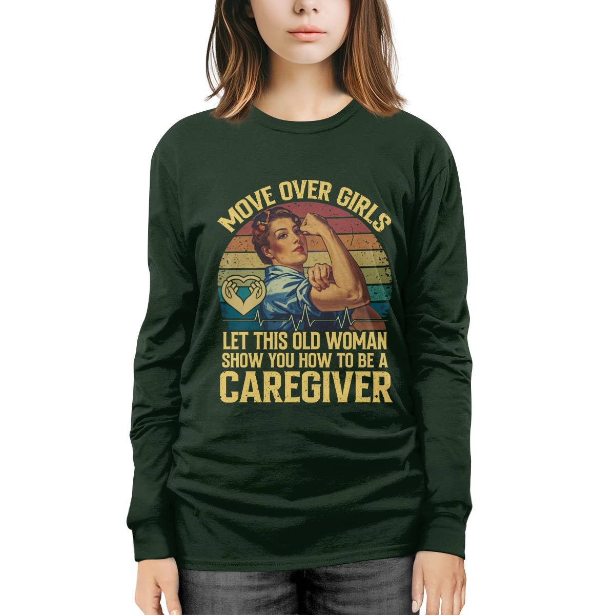Awesome Caregiver-T-shirt-#F310824OVGIR2FCAREZ4
