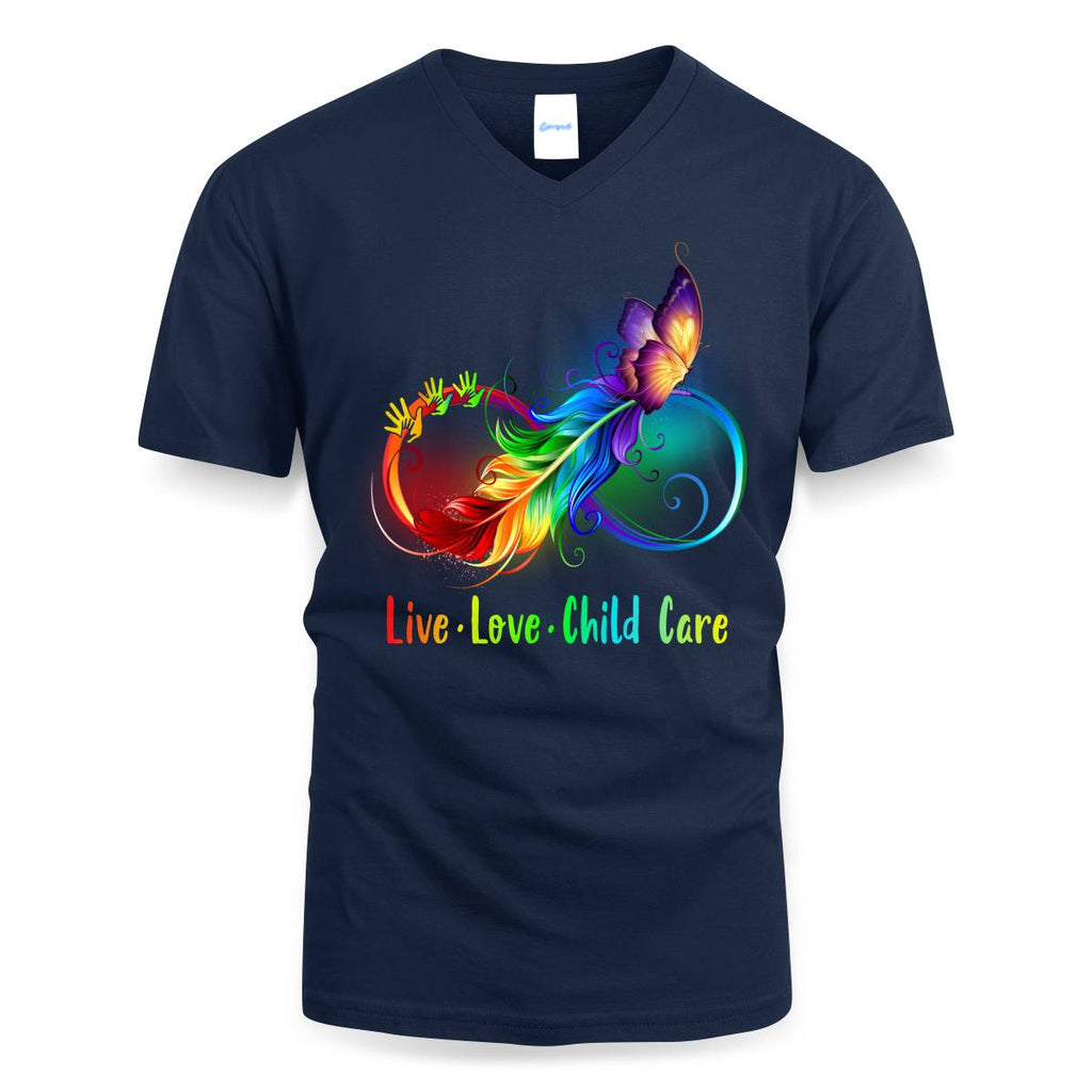 Awesome Childcare Provider -T-shirt-#F200624LIVLO13FCHPRZ4