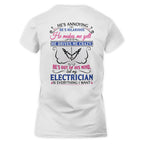 Awesome Electrician's Lady-T-Shirt - grunx260804-0067