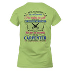 Awesome Carpenter's Lady-T-Shirt-#M110225HILLA5BCARPZ6