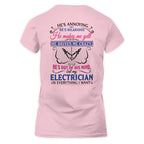 Awesome Electrician's Lady-T-Shirt - grunx260804-0067
