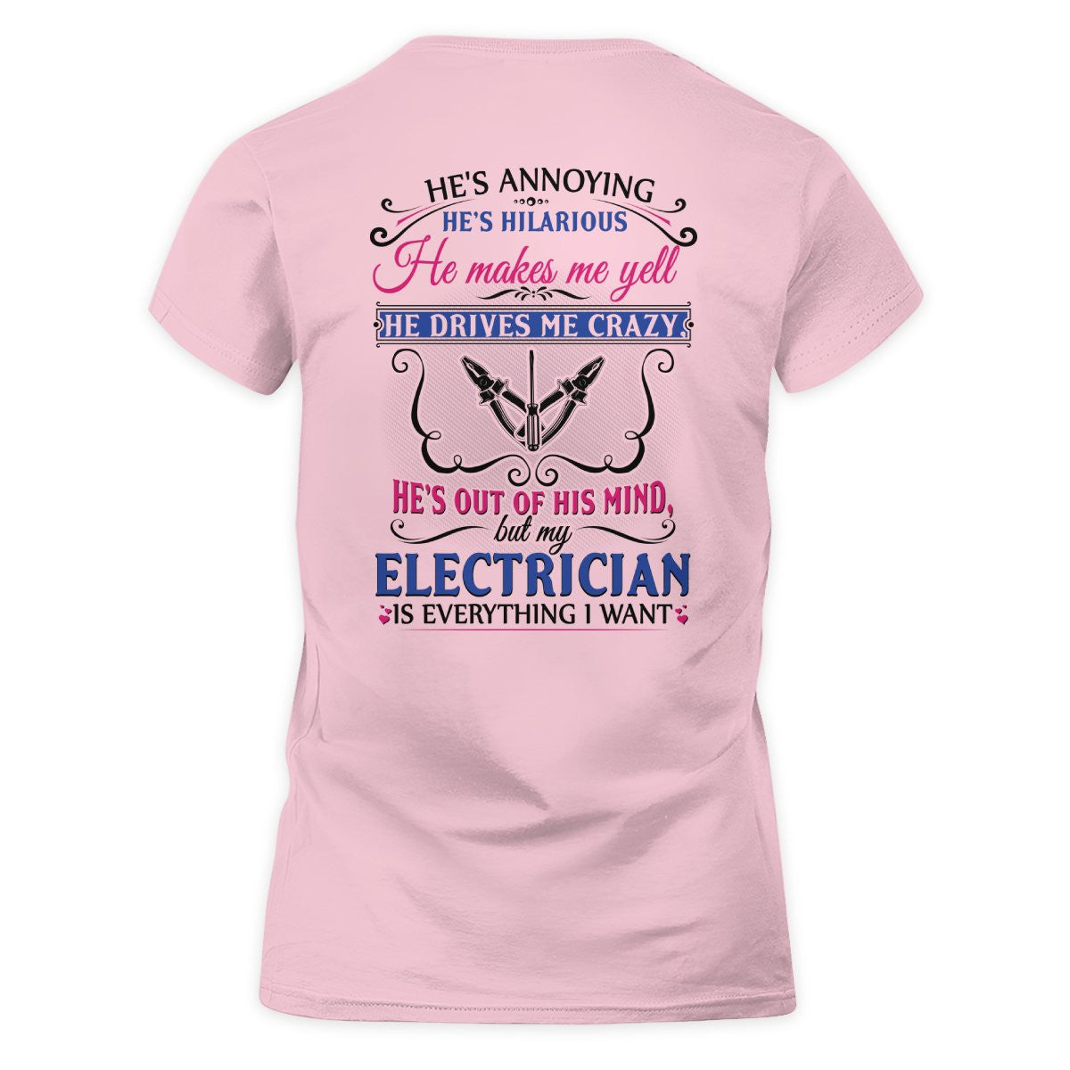 Awesome Electrician's Lady-T-Shirt - grunx260804-0067