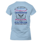 Awesome Electrician's Lady-T-Shirt - grunx260804-0067
