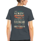 Awesome Electrician's lady-Hoodie - grunx260804-0066