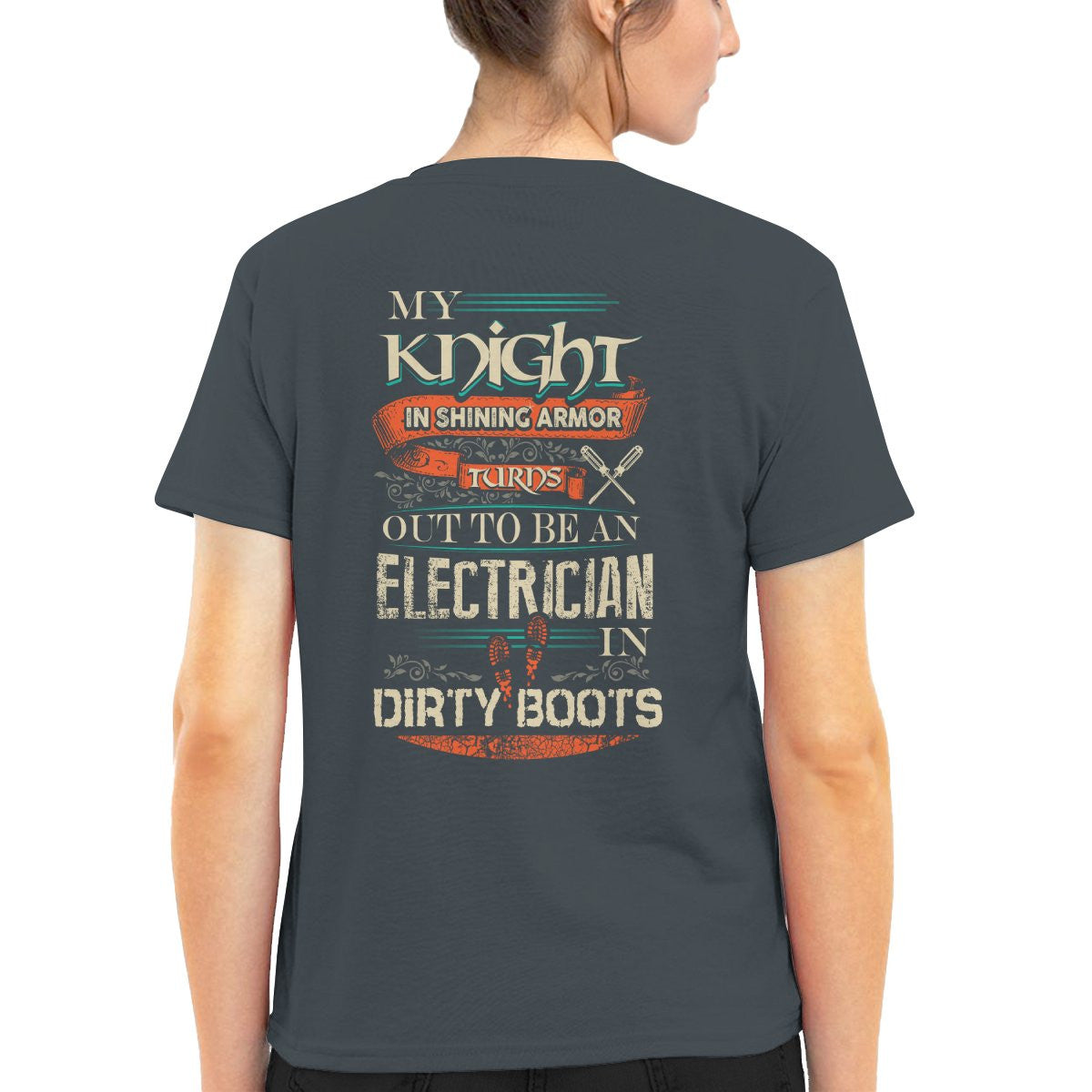 Awesome Electrician's lady-Hoodie - grunx260804-0066