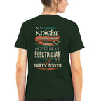 Awesome Electrician's lady-Hoodie - grunx260804-0066
