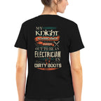 Awesome Electrician's lady-Hoodie - grunx260804-0066