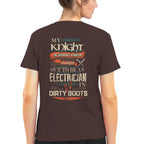 Awesome Electrician's lady-Hoodie - grunx260804-0066