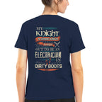Awesome Electrician's lady-Hoodie - grunx260804-0066