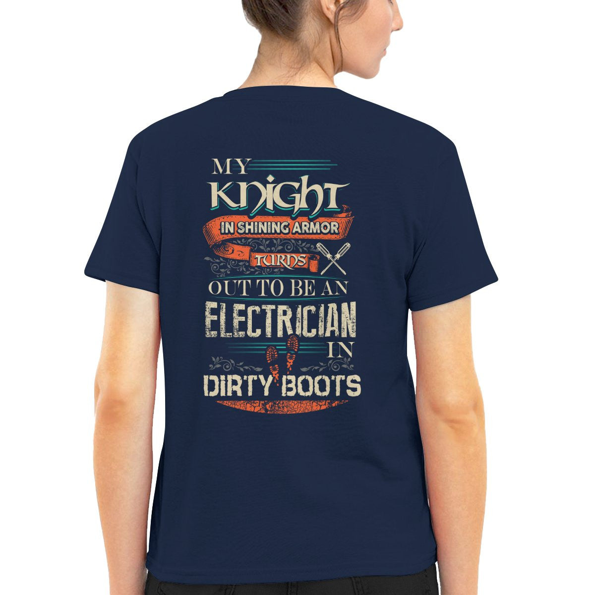 Awesome Electrician's lady-Hoodie - grunx260804-0066