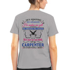 Awesome Carpenter's Lady-T-Shirt-#M110225HILLA5BCARPZ6