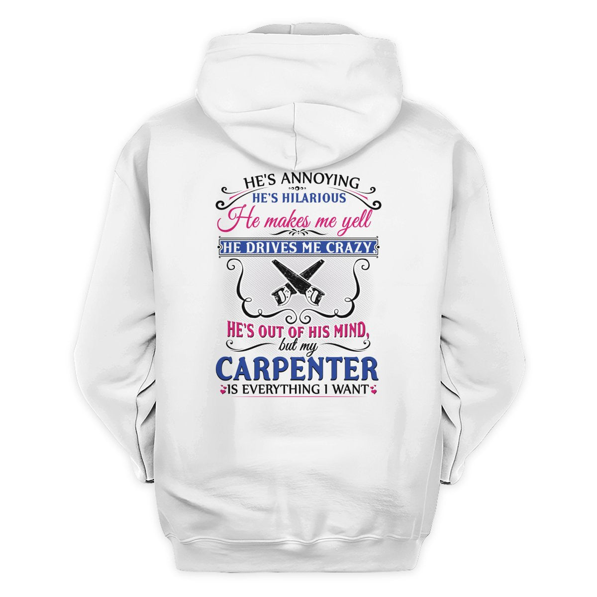 Awesome Carpenter's Lady-T-Shirt-#M110225HILLA5BCARPZ6