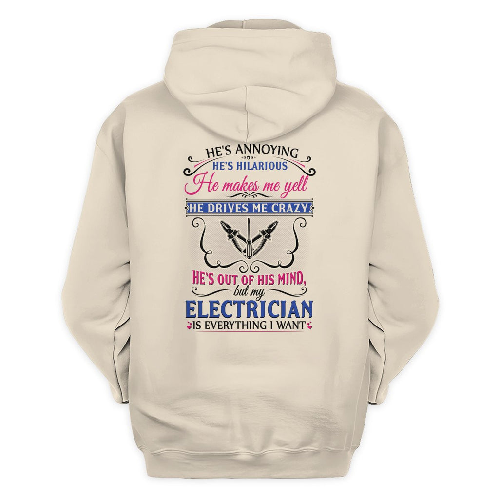 Awesome Electrician's Lady-T-Shirt - grunx260804-0067