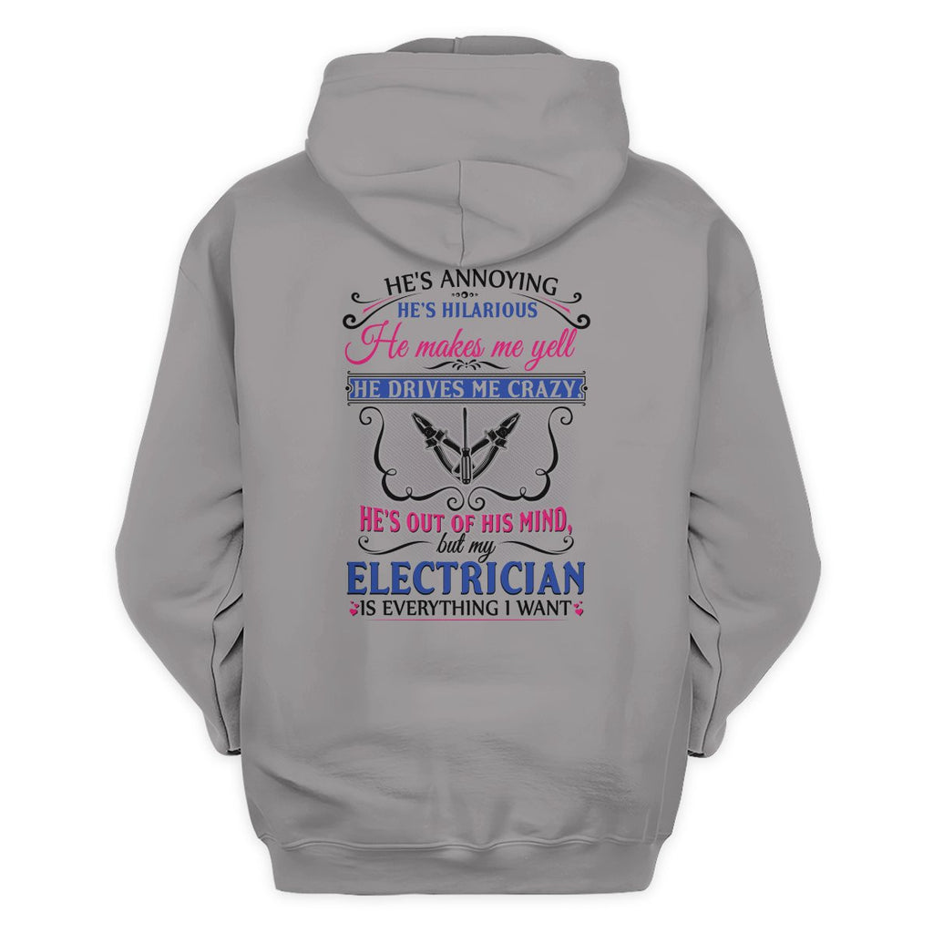 Awesome Electrician's Lady-T-Shirt - grunx260804-0067